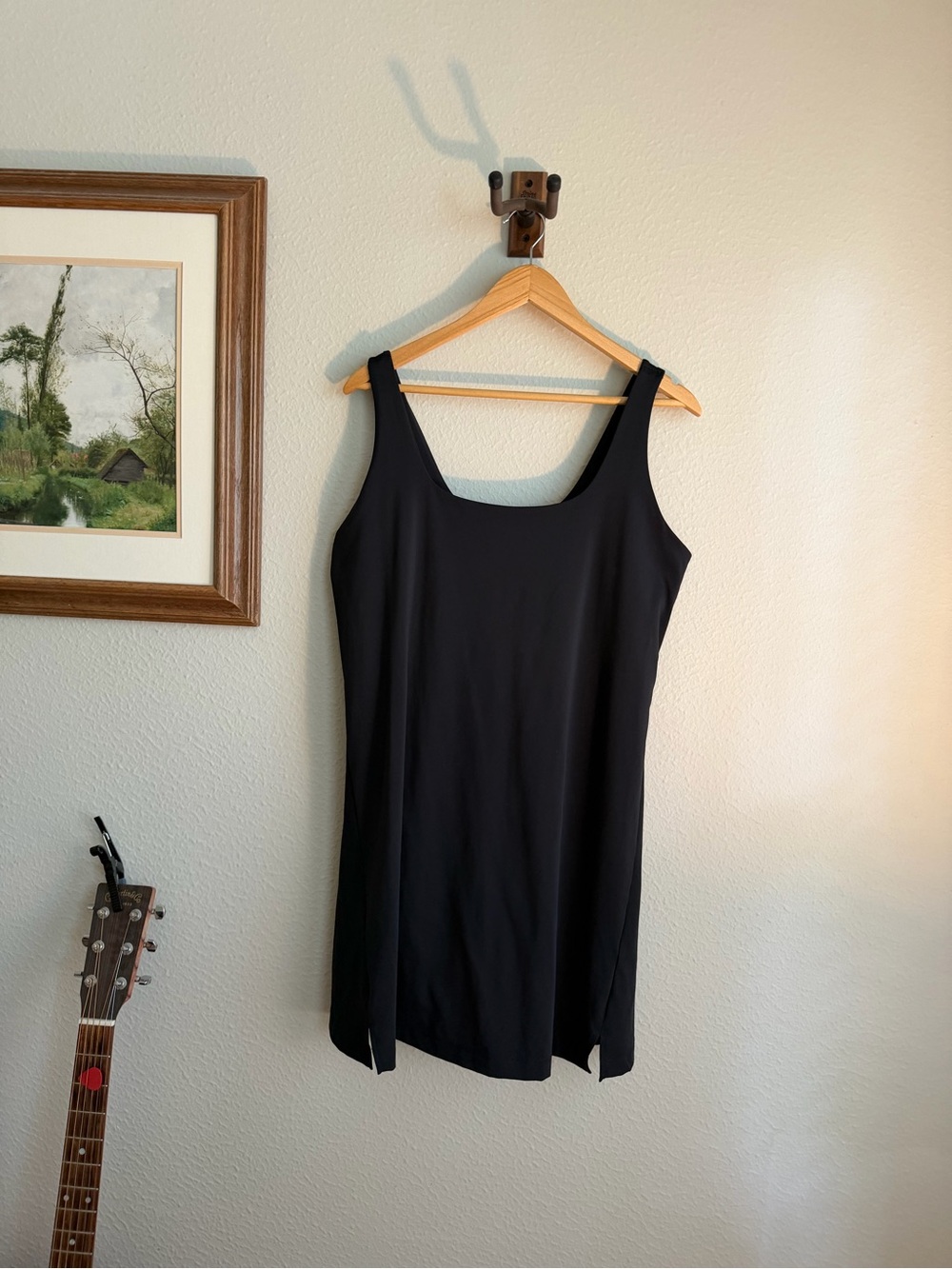 Old Navy Black Active Tennis Dress with Built-In Bra